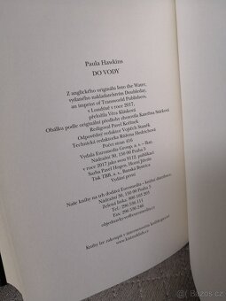 Do vody (Paula Hawkins) 1. vydání - 3