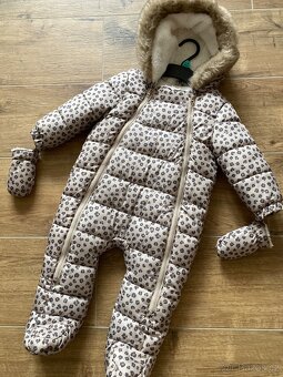 Zimní kombinéza s rukavicemi 9-12m/vel.80 - 3