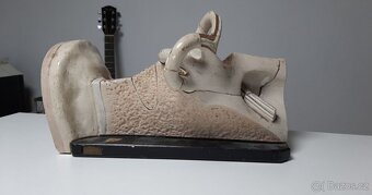 Starožitný model ucha, Bock Steger, cca 1880 - 3