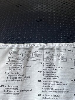 dětská ochranná jezdecká vesta zn. Fouganza - 3