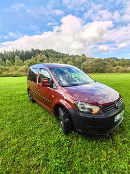 Vw Caddy, TSI, 5 míst, klima, tažné, výhřev - 3