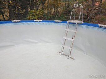 Bazén INTEX 4,5 x 1,2 m s příslušenstvím a tep. čerpadlem - 3