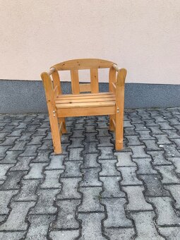 Rustikální křeslo - 3