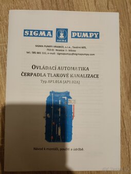 Sigma tlakove čerpadlo - použité - 3