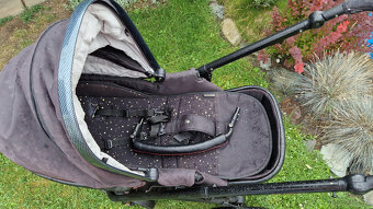 Kočárek Moon Nuova Sport s korbičkou a sportovním sedákem - 3