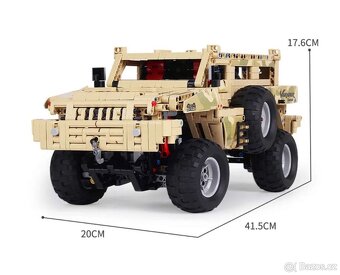 Mould King 13131 – 2028 dílků, model 1:8, s RC ovládáním - 3