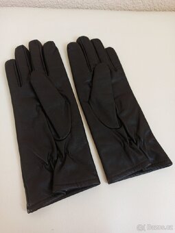 dámské kožené rukavice - 3