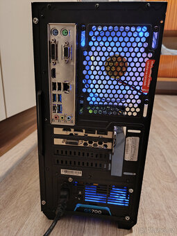 Herní PC, I5 8500, 16GB RAM, RX 570 8GB, 256 M2.SSD + 650GB - 3