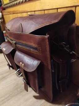 Kožená taška z Indie - 3