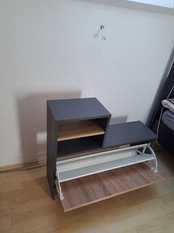 Botník a věšák se zrcadlem - 3