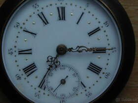 Historické kapesní sběratelské brynýrované hodinky - 3
