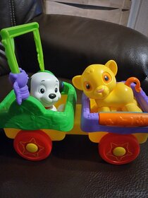 Dětský vláček Fisher Price se zvířátky a zvuky - 3