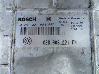 VW Passat b4, 1,9tdi-Řidící jednotka motoru. - 3