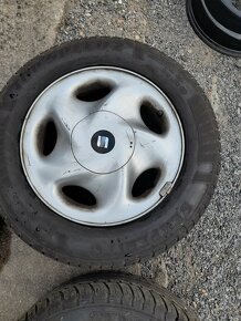 4x 15" obutá letní alu. kola na Seat. - 3