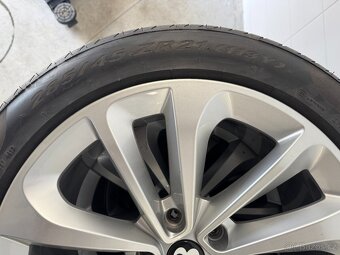Originál Alu kola Bentley vč. letních pneu 285/45/21 - 3