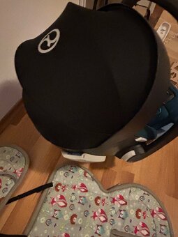 Set autosedačka Cybex aton 5 a merino vložka - 3