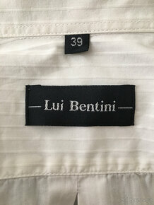 Bílá košile vel. 39 Lui Bentini - 3