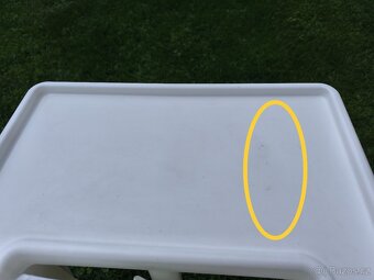 Židlička IKEA s pultíkem a polštářkem - 3