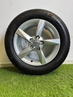 Alu kola 5x112 r16 s letním pneu (8) - 3