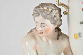 Porcelánová figurální skupina Frankenthal 1779 - 3