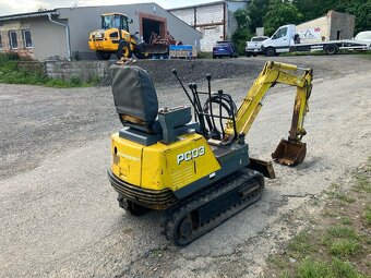 JAPONSKÝ MINIBAGR KOMATSU PC03 750KG - 3