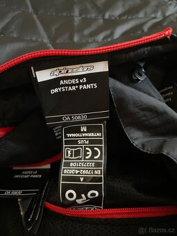 Kalhoty Alpinestars Andes v3 Drystar M – jako nové - 3