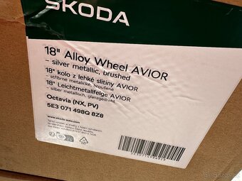 5x112 R18 7,5J ET48 Škoda Octavia ( model Avior ) - 3