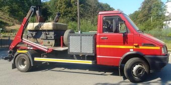 Iveco 59 E 12- nosič kontejneru+ 3 kontejnery - 3