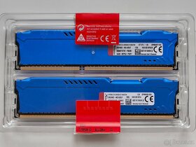 Paměti Kit Kingston HyperX 8GB (2x4GB) DDR3 1866 CL10 Nové - 3