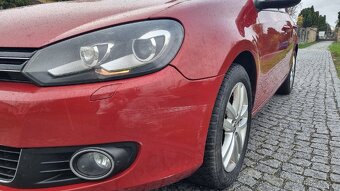 Volkswagen Golf VI 2.0 TDI 4MOTION červený - 3