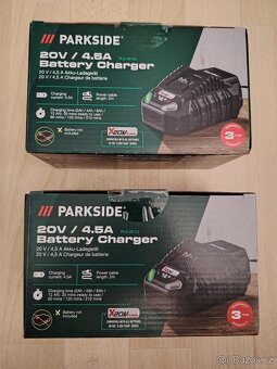 4 Ah Parkside Smart baterie + rychlo nabíječka -NOVÉ - 3