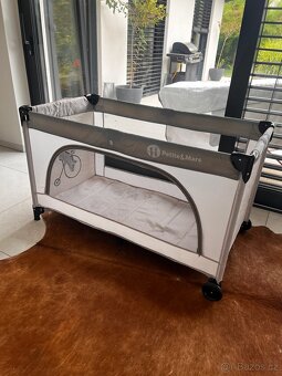 Dětská cestovní postýlka s matrací - 3