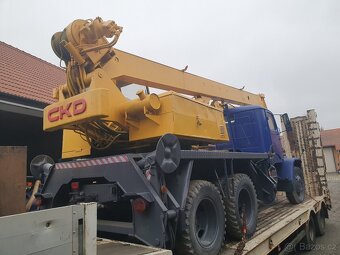 Autojeřáb Praga V3S AD80 - 3