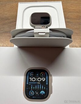 Apple Watch Ultra 2 – výborný stav + nepoužitá nabíječka - 3