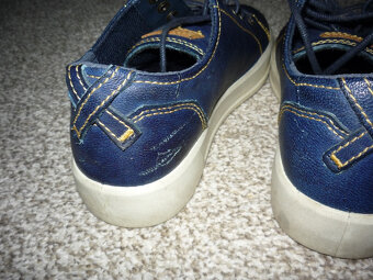 Kožené polobotky zn Ecco vel 36,stélka 23cm - 3