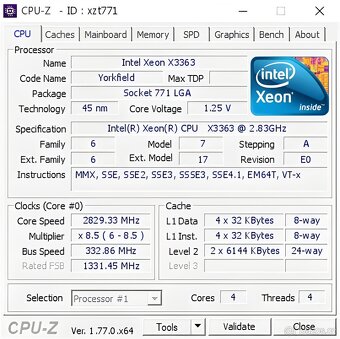 INTEL XEON X3363 2,8GHz - 3