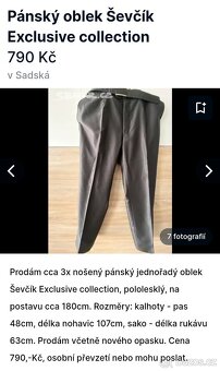 Oblek Ševčík - 3
