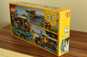 LEGO 31093 Creator 3v1, Říční hausbót – NEROZBALENO - 3