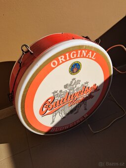Světelná cedule Budweiser Budvar - 3