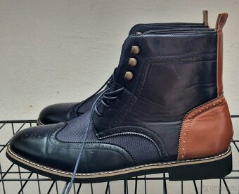 Modrohnědé boty vel. 48 - 3