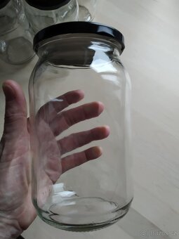 15 x sklenice se šroubovacími víčky 900 ml - 3