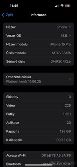 iPhone 15 Pro top stav - 3