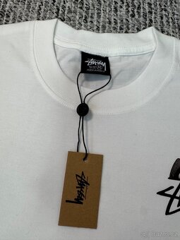 tričko stussy Angle tee white - 3