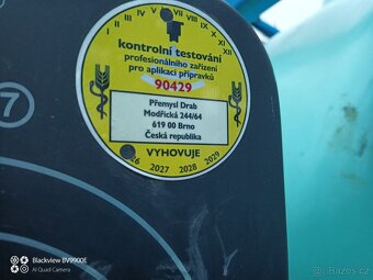 Postřikovač Berthoud tažený 18m - 3
