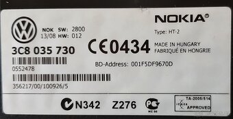 Řídící jednotka bluetooth VW Passat CC 3C8037730 - 3