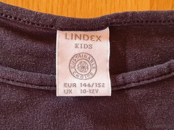 Dívčí černé letní šaty zn. Lindex vel.146-152 - 3