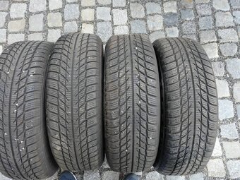 ZIMNÍ PNEU + DISKY 185/60R15 RENAULT 15"DACIA - 3