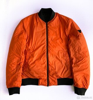 EMPORIO ARMANI - Bomber bunda, ZÁNOVNÍ, OBOUSTRANNÁ, vel. 52 - 3