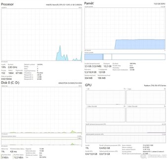 Xeon, AMD RX 470 8GB, 16GB Ram, 240GB SSD - 3