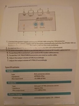 Gramo předzesilovač pro magnetodynamické prenosky - 3